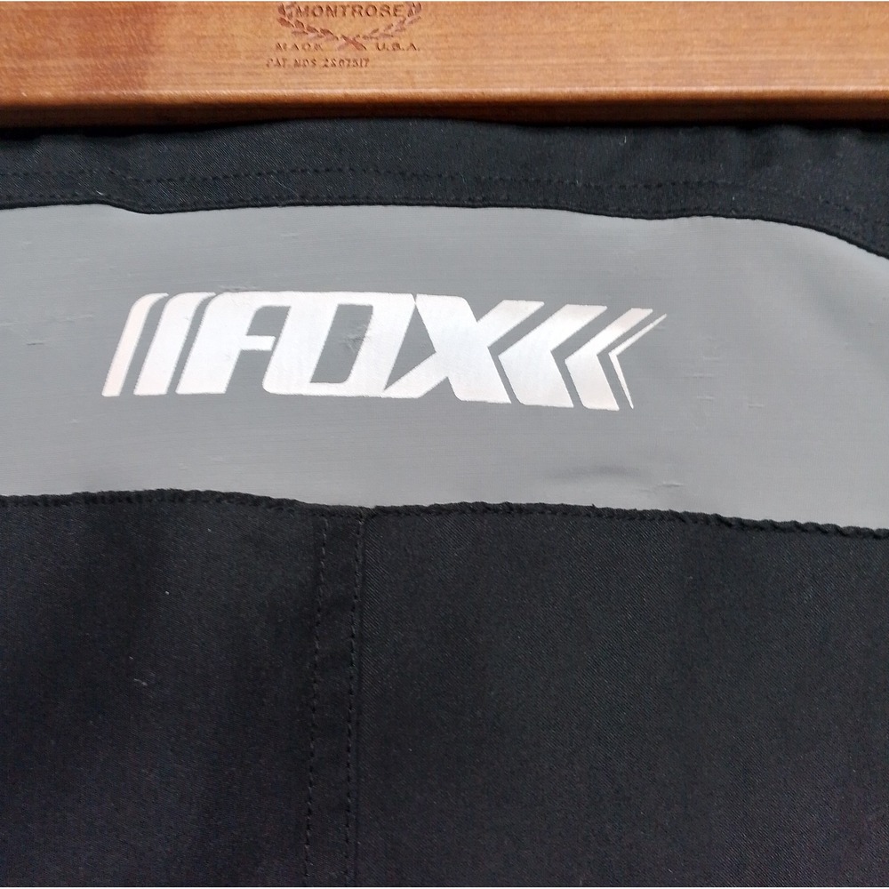 Fox Racing Ranger Mountain Bike Shorts Men's Size 36 Black Lined Lightweight - Picture 8 of 8